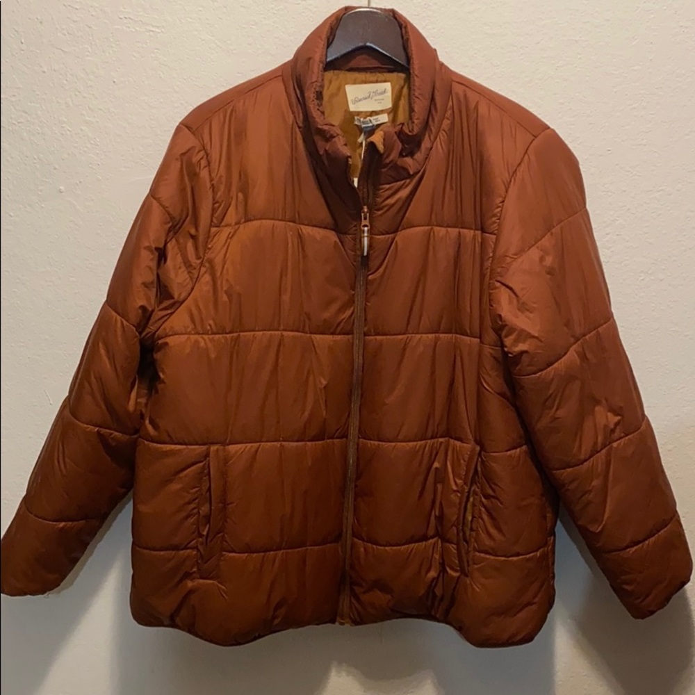 Universal Thread rust puffer jacket